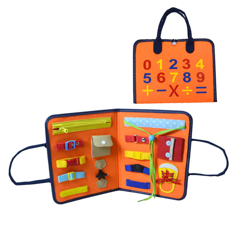 Kids' Felt Discovery Board - Fun Learning Toy