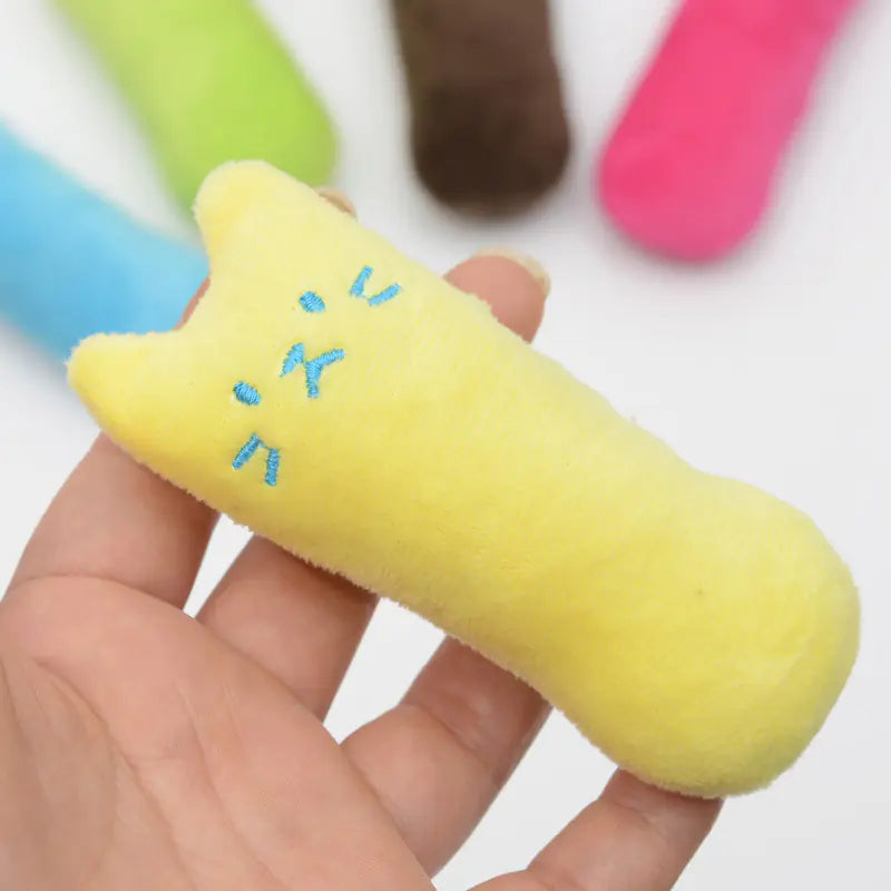 Feline Fun Chewable Plush Toy