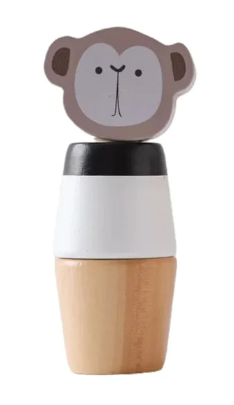 Wooden Animals Stacking Toy for Toddlers