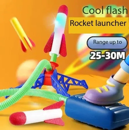 Kids' Pedal-Powered Rocket Launcher