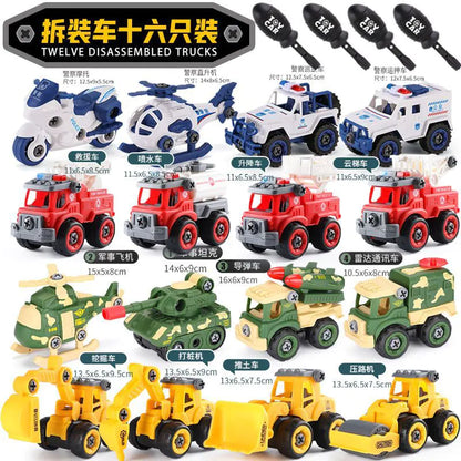 Kids Vehicle Toy Set
