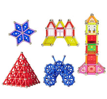 STEM Magnetic Building Stick Set – 100pc Kit for Kids
