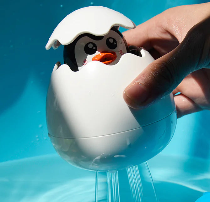 Splashy Egg Bath Toys - Duck & Penguin