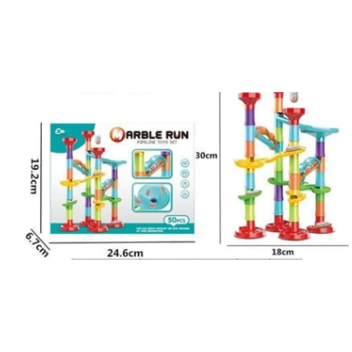 Creative 3D Puzzle Track Builder Toy for Kids