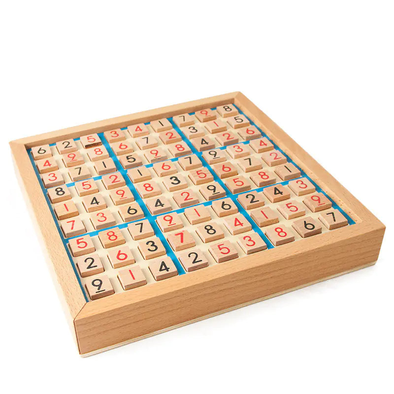 Brain-Boosting Wooden Sudoku