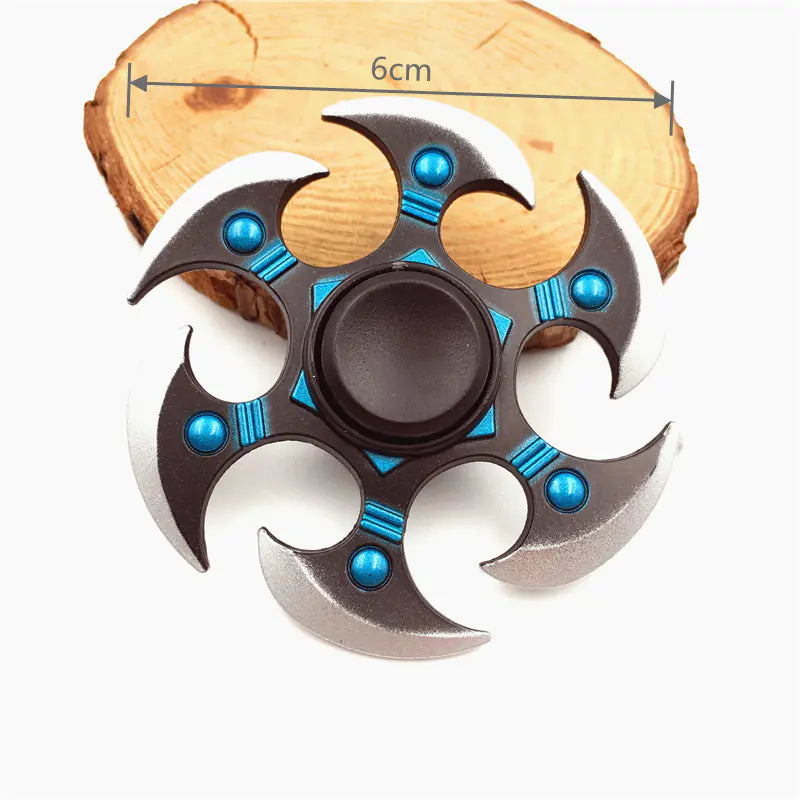 Metal Gear Spinner Toy – Smooth & Durable Spin