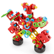 DIY STEM Creative Building Blocks Set Toy with Drill Tool