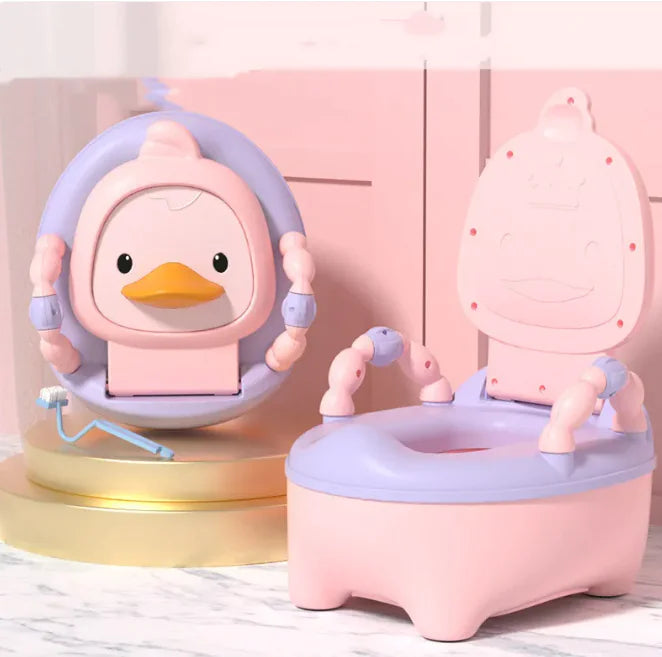 Cute Duck Potty Training Seat for Toddlers – Non-Slip