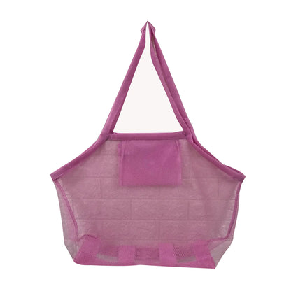 Mesh Beach Tote Bags | Colorful Lightweight Storage Bags