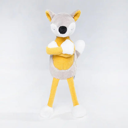 Cuddly Yellow Fox Plush for Children