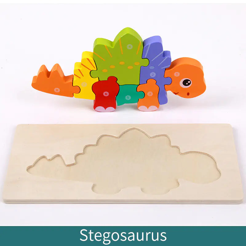 Kids' Learning Wooden Puzzle Sets