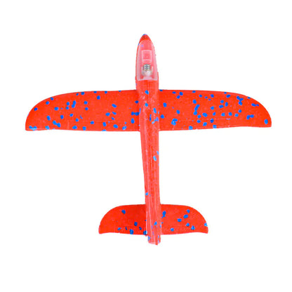 Foam Airplane Launcher Gun with LED Lights