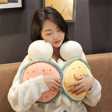 Charming Watermelon Turtle Plush Pillow for Kids