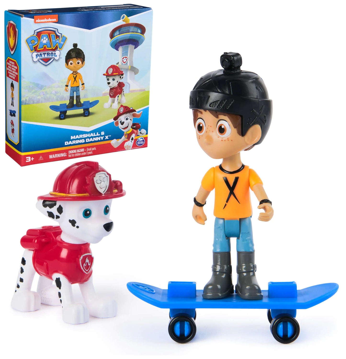 PAW Patrol Marshall & Danny's Skateboard Adventure Set