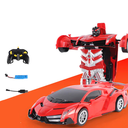 RC Transforming Car Robot – 2-in-1 Remote Toy