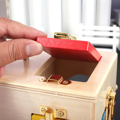 Montessori Unlock & Learn Wooden Box