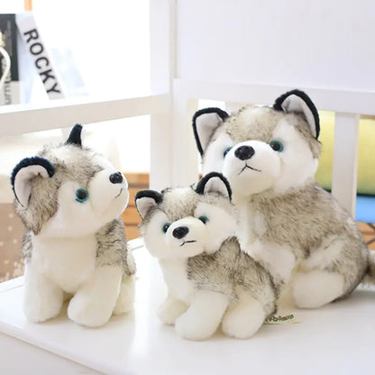 Snuggly Husky Plush Pal - Kids’ Playtime Companion