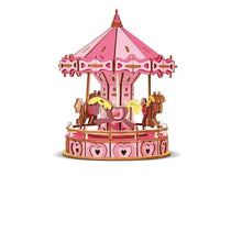 DIY 3D Carousel & Ferris Wheel Kit - Creative Play for Kids