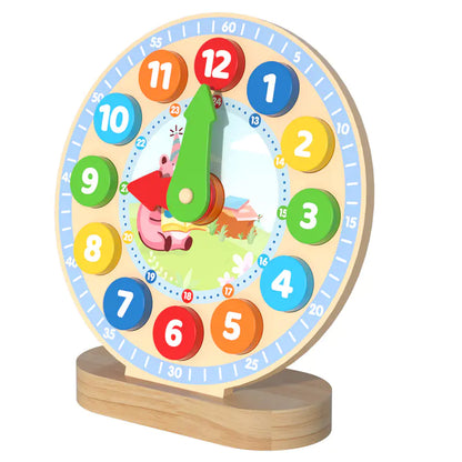 Wooden Digital Clock Toy for Kids