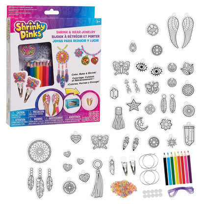 Shrinky Dinks Deluxe Jewelry Creation Kit - 68 pcs