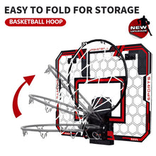 LED Electronic Indoor Remote Control Basketball Hoop Set