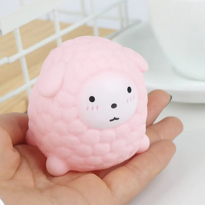 Charming Pink Sheep Stress Toy for Kids