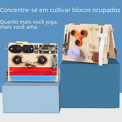 Folding Explorer Board for Kids - Montessori Fun