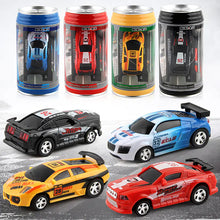 Coke Can Mini RC Racer Toy for Kids
