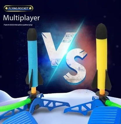 Kids' Pedal-Powered Rocket Launcher