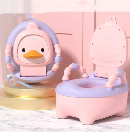 Cute Duck Potty Training Seat for Toddlers – Non-Slip