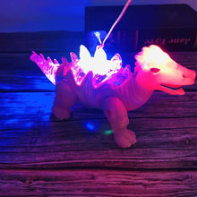 Glowing Dinosaur Walker Toy with LED Lights & Sound