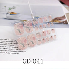 French Foot Nail Art Stickers
