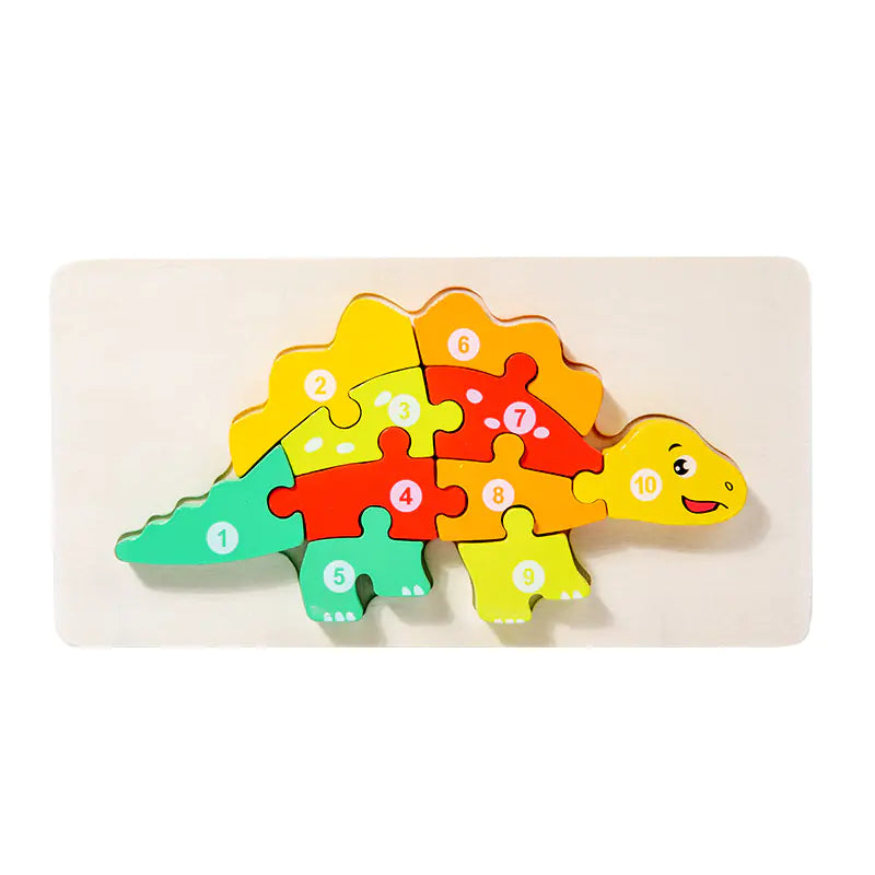Kids' Learning Wooden Puzzle Sets