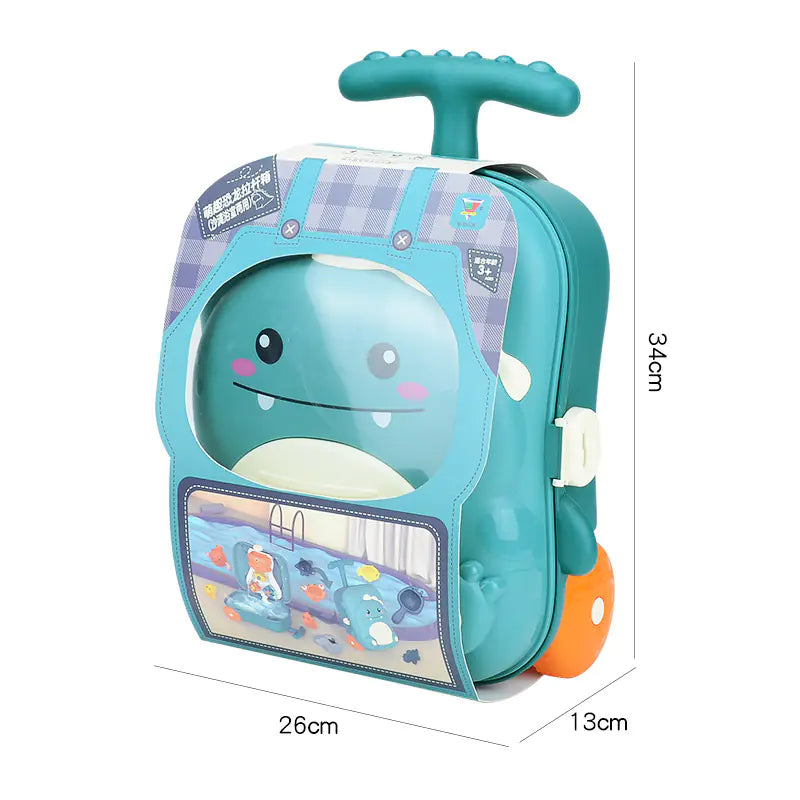 Summer Fun Kids Beach Playset with Trolley