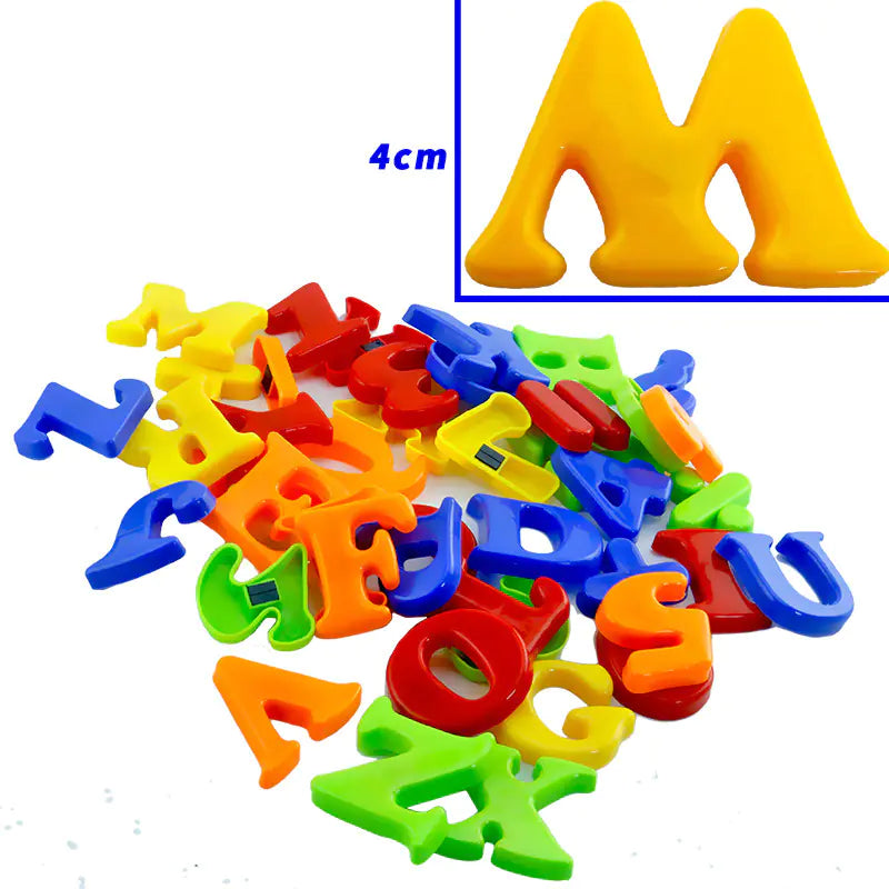 Magnetic Alphabet Letters and Number Set for Kids Learning