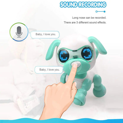 Mini Electronic Puppy Toy | Colorful Walking Robot Pet