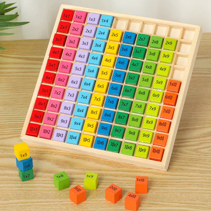 Math Master Wooden Multiplication Toy