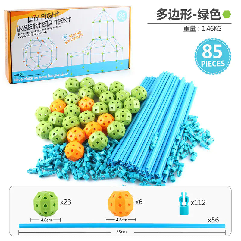 Creative Castle Building Play Tent