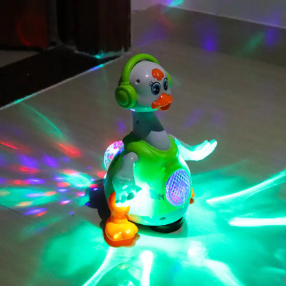 Dancing Duck Toy with Music & Flashing Lights for Kids