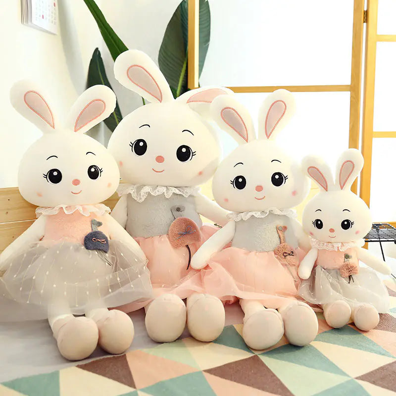 Charming Bunny Plushie for Kids' Rooms