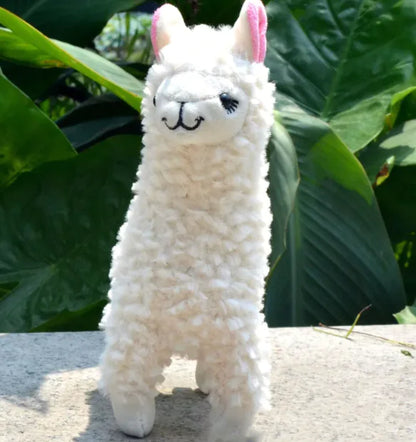 Cute Alpaca Plush Toy – Soft, Fluffy & Huggable Set