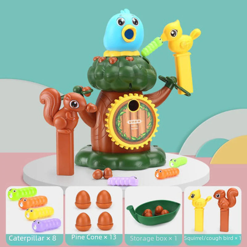 Magnetic Woodpecker Catch & Learn Game