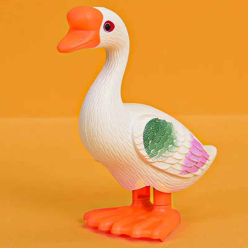 Bouncy Goose Wind-Up Toy - Lifelike Play