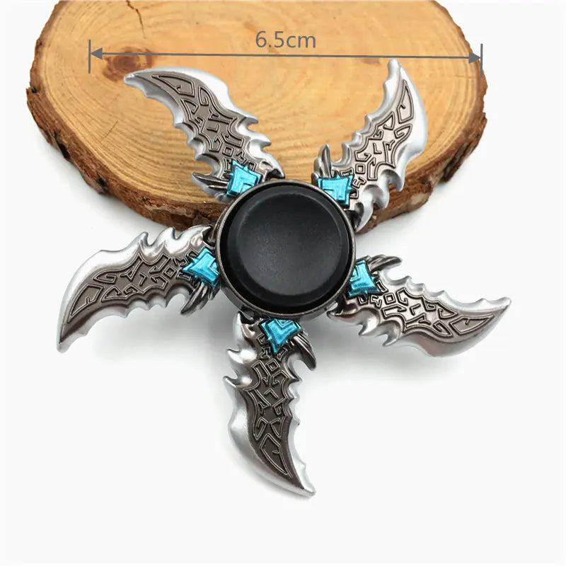 Metal Gear Spinner Toy – Smooth & Durable Spin