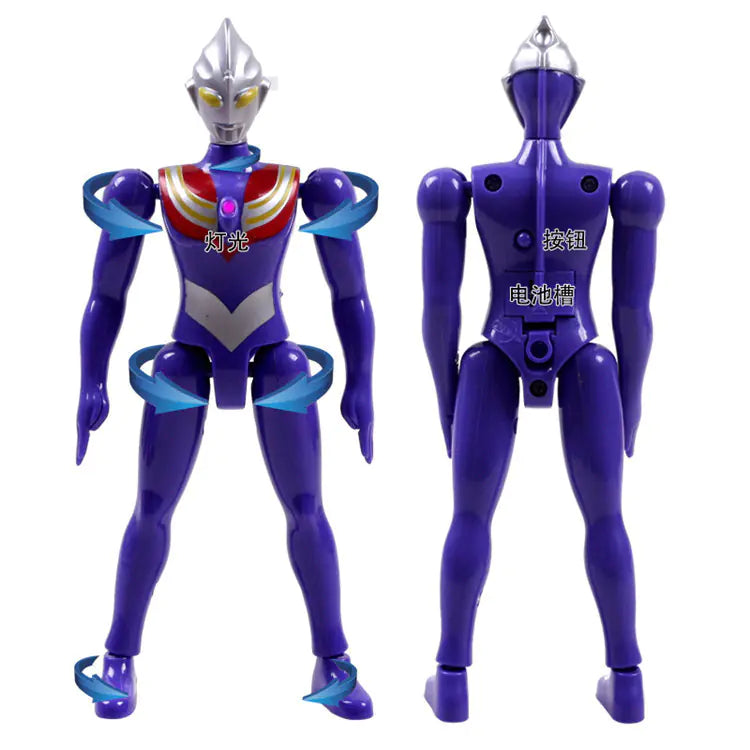 Ultraman Action Figures Set - Poseable Superhero Toys