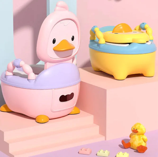 Cute Duck Potty Training Seat for Toddlers – Non-Slip