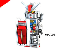 Gundam Robot Mini Figure with Shield for Kids