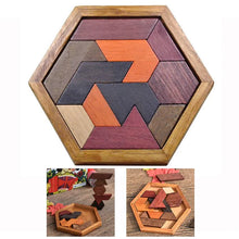 Hexagon Wooden Brain Teaser Puzzle