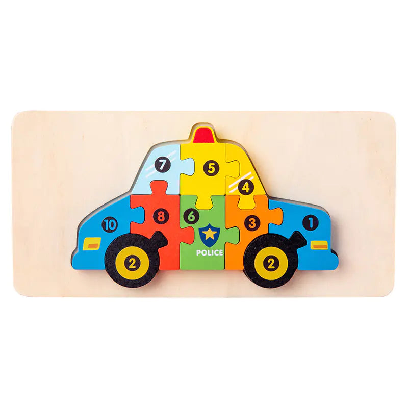 Kids' Learning Wooden Puzzle Sets