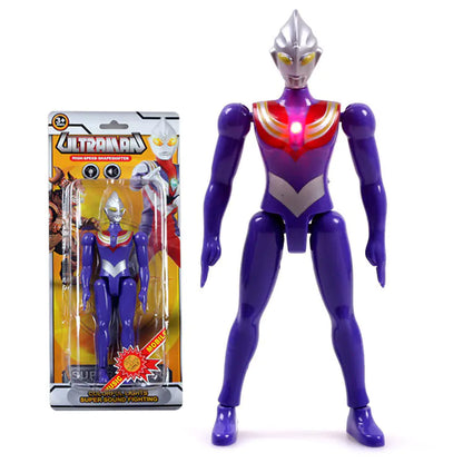 Ultraman Action Figures Set - Poseable Superhero Toys